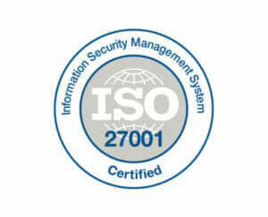 ISO certification for software companies regarding data security and privacy